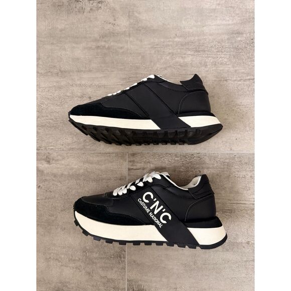 CoSTUME NATIONAL Side Logo Sneaker Women Size 7 - Picture 7 of 14